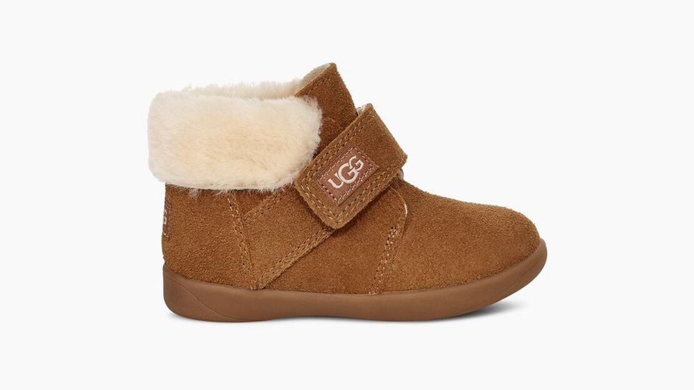 Ugg Nolen - Kids Boots - Brown - NZ (6054DVXKG)